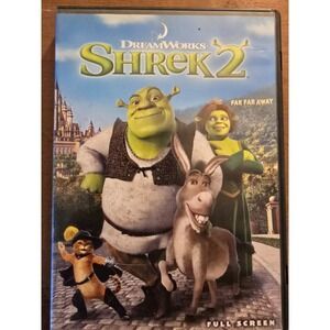 Shrek 2 (DVD, 2004), DreamWorks, Myers, Murphy, Excellent‎ Condition